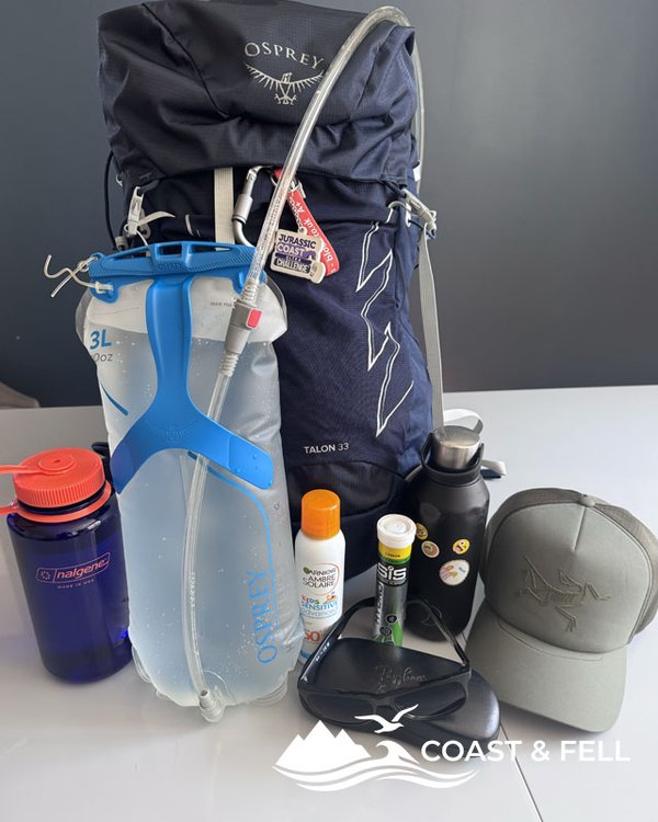 Staying hydrated on the trail in a heatwave